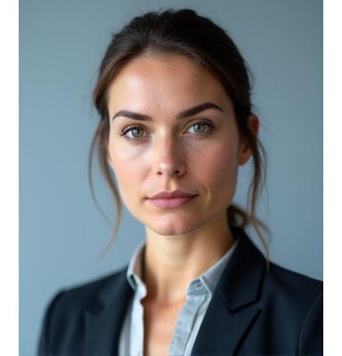 Portrait of Dr. Anya Sharma, Behavioural Finance Analyst