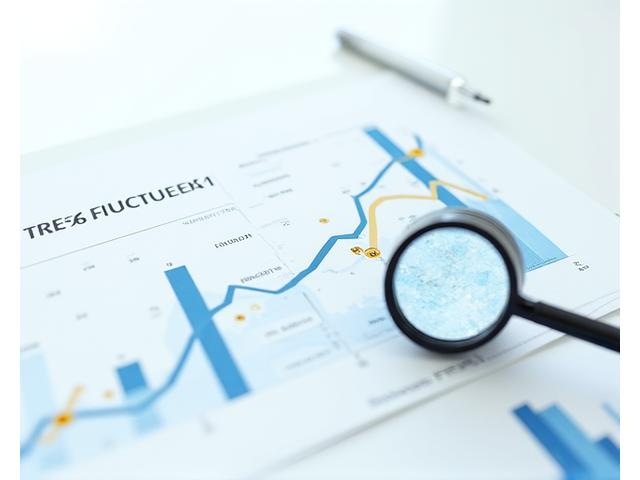 A magnifying glass over a complex tax document with graphs and arrows pointing to positive outcomes.